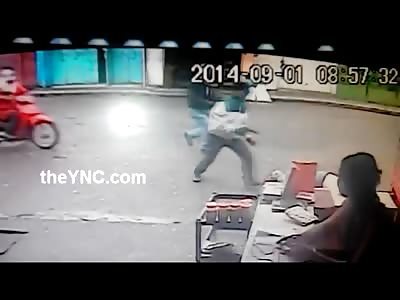 Brazen Daytime Murder Shooting Man in the Back of the Head