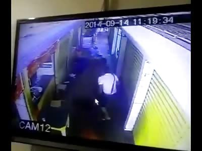 Police Officer Kills Thugs and is Killed in the Shootout (Includes Aftermath of Dying Thugs) 