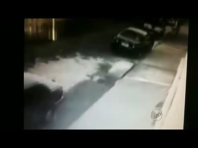 Being a Parent is Hard Work....Unsupervised Little Kid is Taken out by a Car when He Darts out in the Road