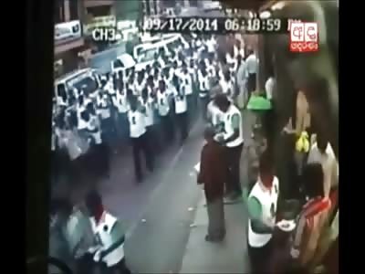 Wow..A Bunch of Kids Walking for a Cause Get All Run Over by Some Asshole in a SUV