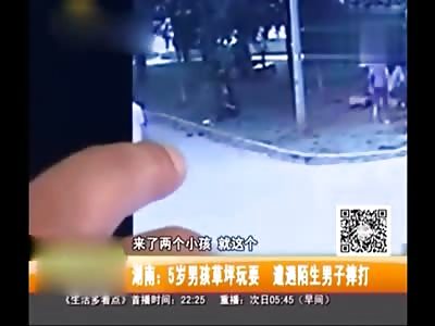 Hard to Watch Video shows a Man Slamming a Boy to the Concrete Again and Again