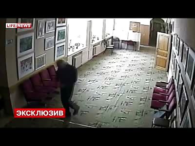 Depressed Old Man Slits His Wrists and then Jumps out of a Building to His Death