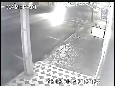 Woman Crossing a Busy Road is Struck and Killed by a Motorcyclist 