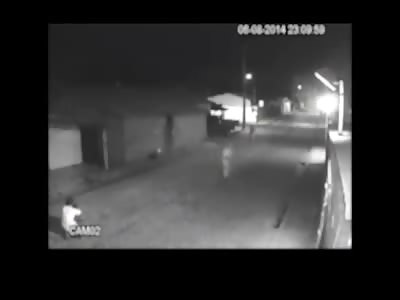 Very Brutal Murder Man is Stabbed Multiple Times then Finished off with Huge Stick Blows