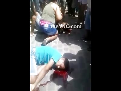 2 Men were Shot in the Head Lie in Agony..One Taking his Final Breaths 