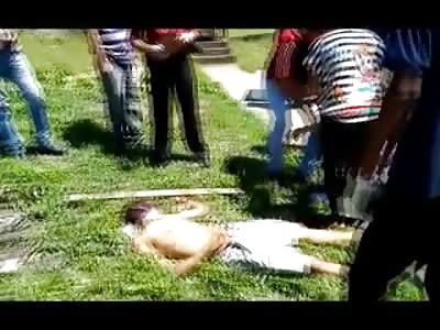 Screaming Grieving Mother Cries for Her Murdered Son..Killed with a Piece of Wood? 