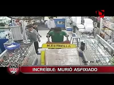 Thief Thought it would be a Good Idea to Hide Himself in a Box to Rob a Store........ Died of Asphyxiation 