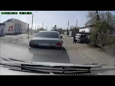 Little Kid Killed and thrown 50' in this Brutal Accident when he Ran into the Road