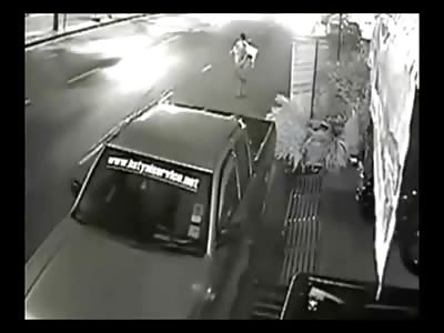 Horrific Death: Man is Run Over by 2 Cars and a Motorcycle 