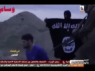 Man in Royal Blue Shirt is Executed with a Machine Gun Shot to the Back of the Head (NEW)