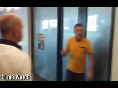 White Man Knocked Out by Black Man for using the Word Kaffir (A Racial Slur in South Africa) 