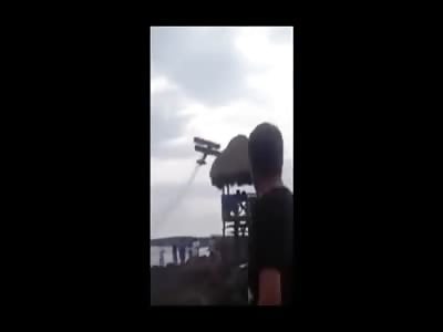 Horrible Plane Crash into a Lake