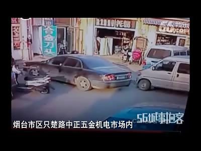 The Ol' Gas Pedal instead of Brake Mistake Cost this Little Girl her Life in Sad Accident 