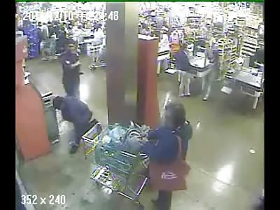 Security Guards Filling an ATM are Gunned Down by Robbers