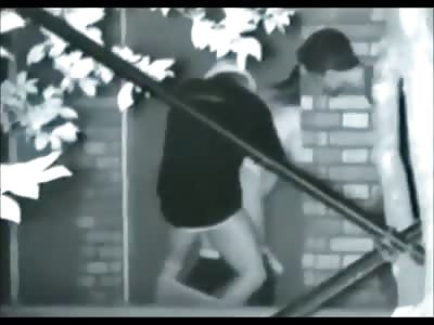 Couple Caught Fucking with Infared Night Light