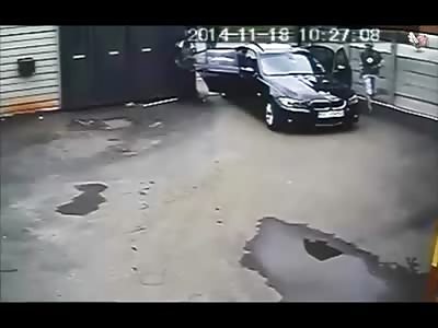Scumbag Thief Kills Guard Dog with an AK-47