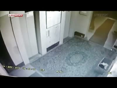 The Horrific Moment an Elderly Woman is Slammed to the Ground and Beaten by Thug During Robbery at her Home