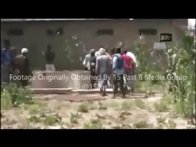 BOKO HARAM INSURGENTS EXECUTE CAPTIVES IN THE COURTYARD OF BAMA PRISON, BORNO
