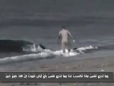 Last Good bye.. Man Eaten by Two Killer Whales