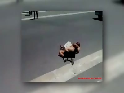 Somalian man stoned by xenophobic mob.