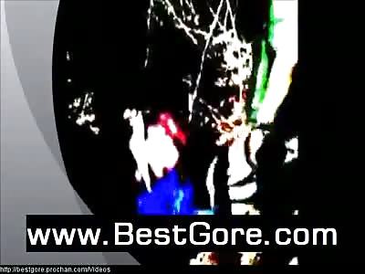 Gutteral screams as man has limbs chopped off alive