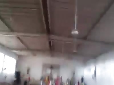 This is Weird..Naked Man being Lynched after Killing a Priest inside the Church(second part)