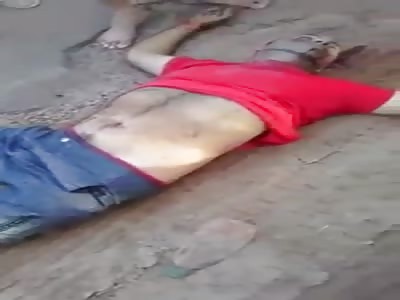 In this Second much more clear video it shows the Man of the execution of alleged assailant in the city of Mearim victory.