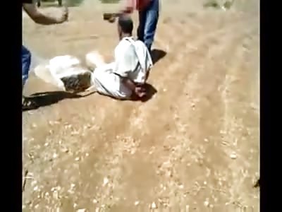 Old Man Takes full Clip From Handgun!