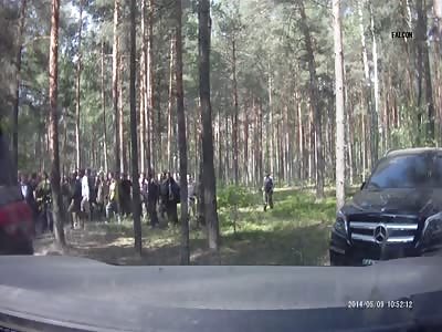 No Fuckin idea Wtf this is (If anyone knows, fill us in) Guns, Fists, Mafia?, Cops, Businessmen and A Gang of guys all In The Woods!!!!