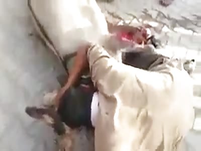 Man Bawling His Eyes Out Over The Ass He Lost.