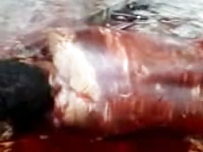 Never fight with someone who is with a machete