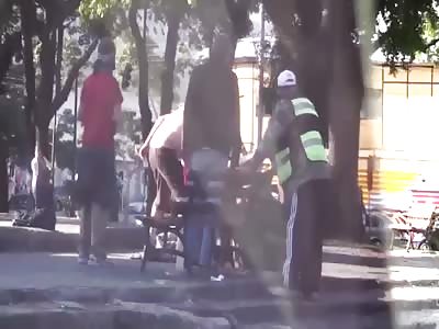  Fight in slow motion in Brazil
