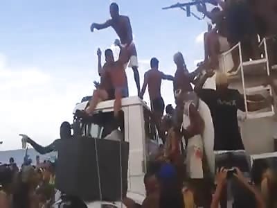 And begins the carnival in Brazil