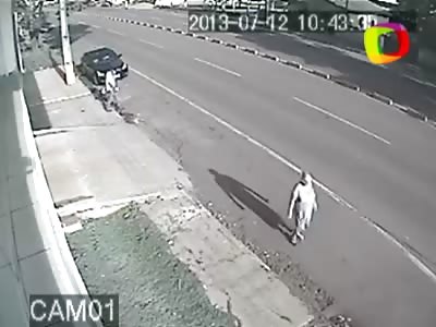 Cameras record murder of attorney executed with 4 shots in Sorocaba SP Brazil....