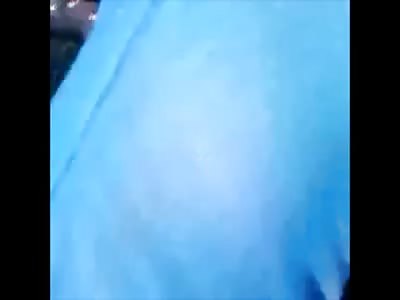 Mob Justice... Smashing in a Thief's Head with with Bricks