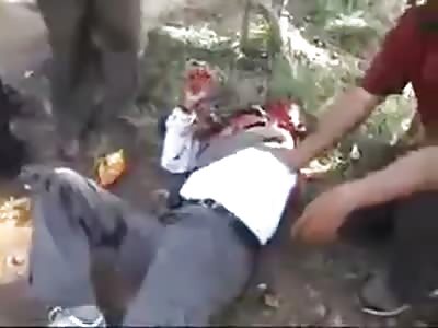 Tiger eats man at guwahati zoo.