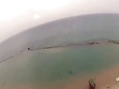 Paragliding Crash in Israel (POV)