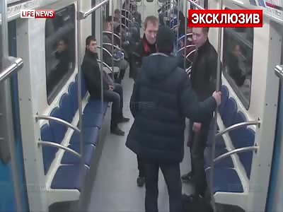 Man Got Shot in the Guts then in the Face at Metro Train(Point Blank Range)
