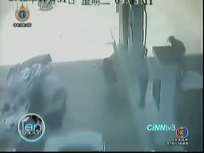  Pancaked Car by Truck with Passengers Inside