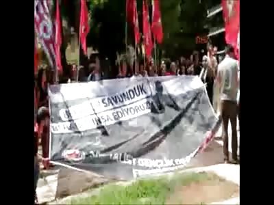 Suicide bomb attack in Turkey (FULL)