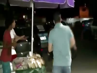 Woman will Stop at Nothing to Smash this Police Car...