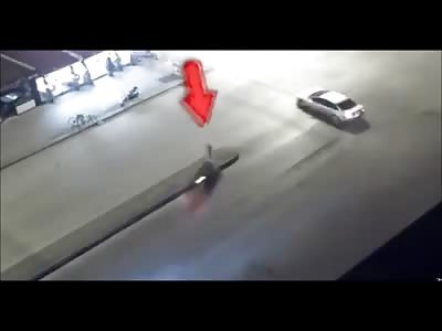 Speeding Motorcyclist Killed Instantly by Turning Car 