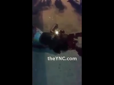 Man basically Decapitated is Still Somehow Breathing...