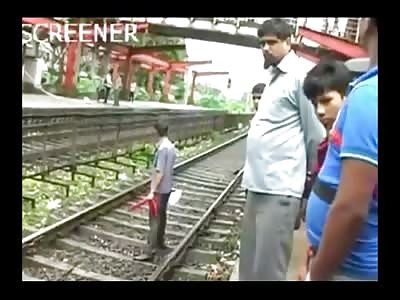 Man Ripped in Half by Train is Loaded Up One Half at a Time 