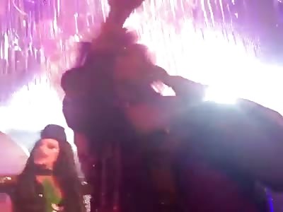 Miley Cyrus has Lost It...Here She is Performing Topless wearing a Huge Dildo (NSFW) 