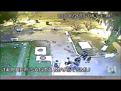 Murder with Pistol caught on CCTV