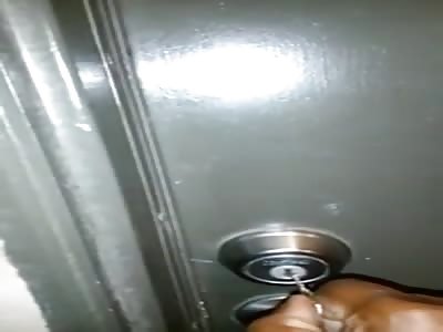  Man Catches His Wife Screwing some Guy In His Own Apartment...