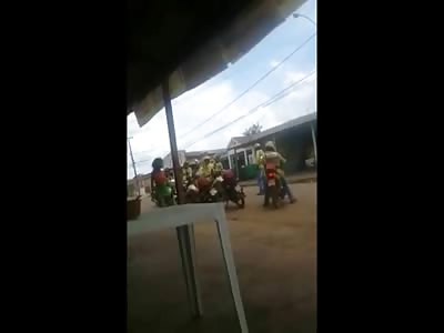 Ill Show You Bitch!! Man Regulates on his Woman Real Quick 