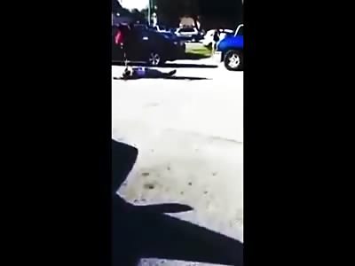 Violence in the USA looks Like Brazil..Man Shot to Death is Face Stomped