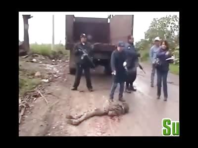 Man Crushed by Truck on Dirt Road